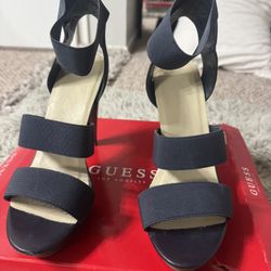 Navy Blue  women's heels 