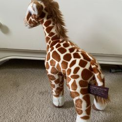Realistic, giraffe, stuffy