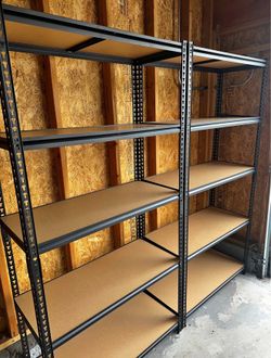Free delivery - heavy duty shelving
