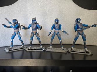 Star Wars Clone Wars Mandalorian Battlepack Complete Used