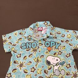 Boy Infant Snoopy Shirt Size 3/6 Months