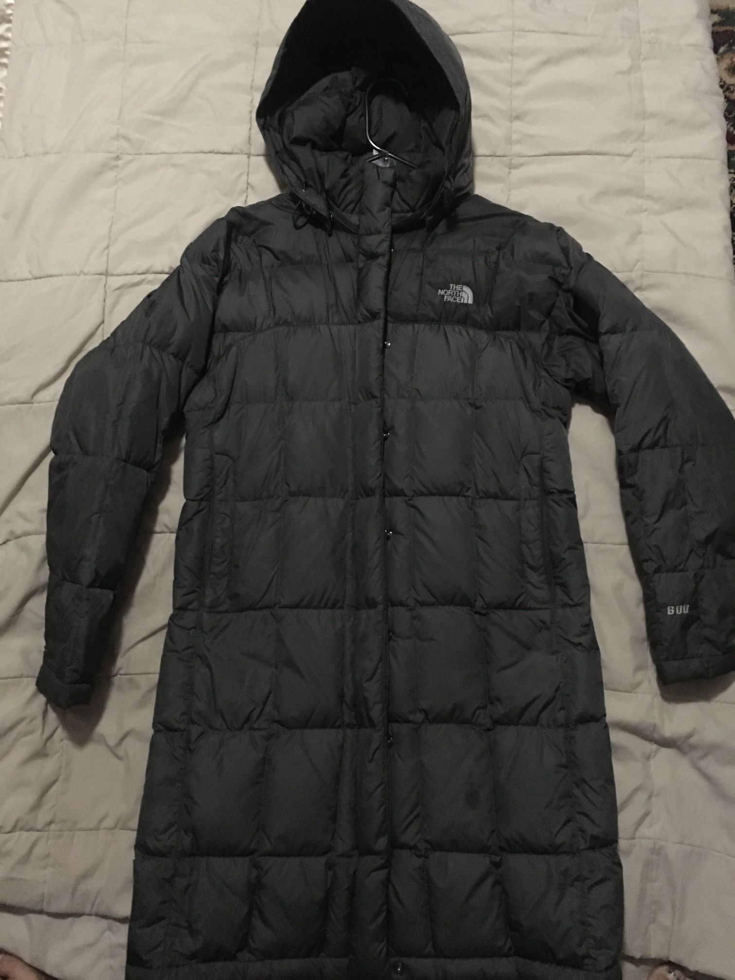 Northface Womens 600 Puffer Down Jacket Brown size Small