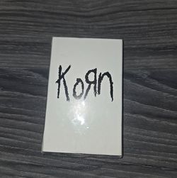 Korn 1994 promo tape sealed