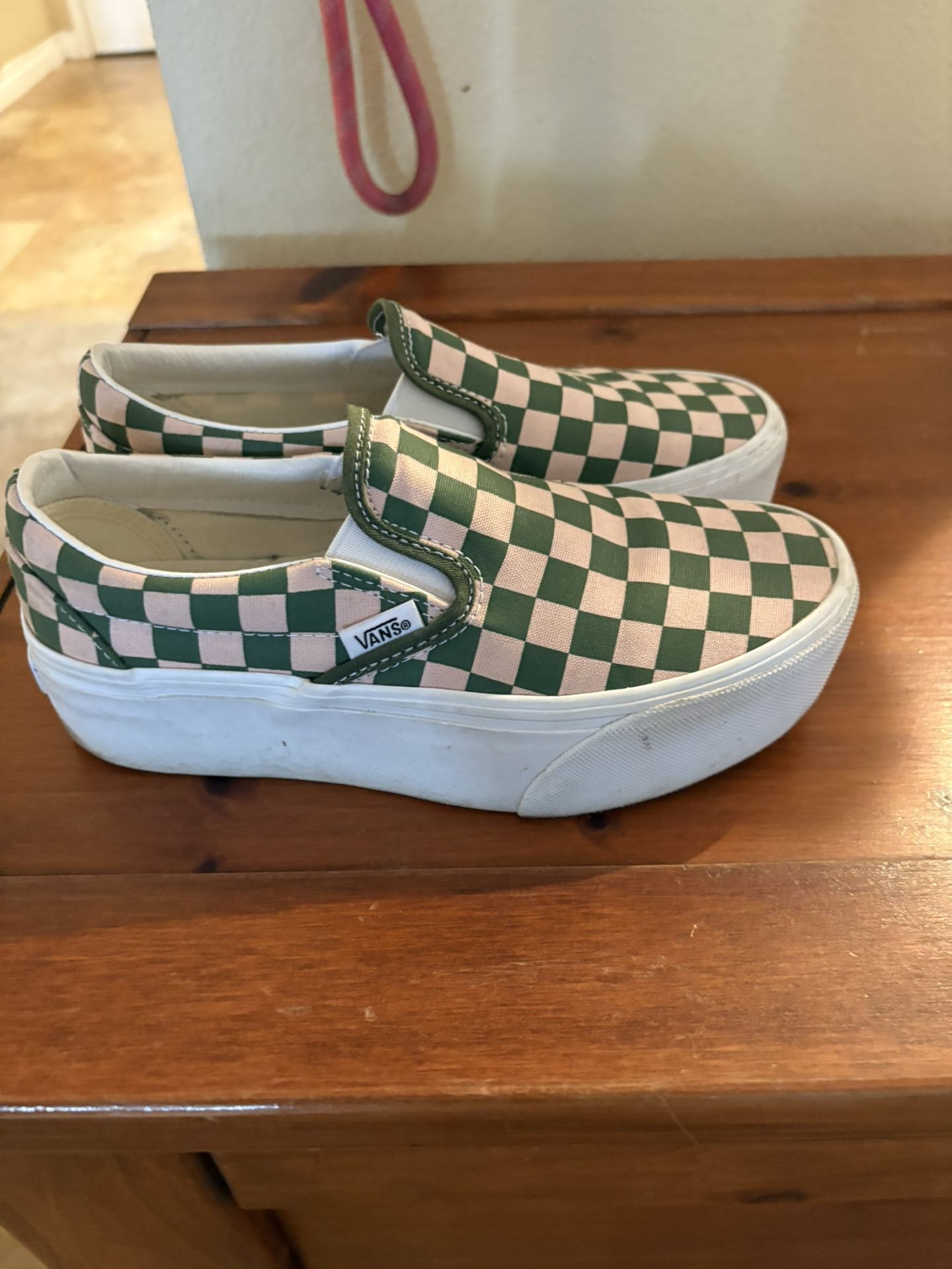 Checkered Vans
