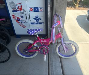 Barbie bike 16 in wheels
