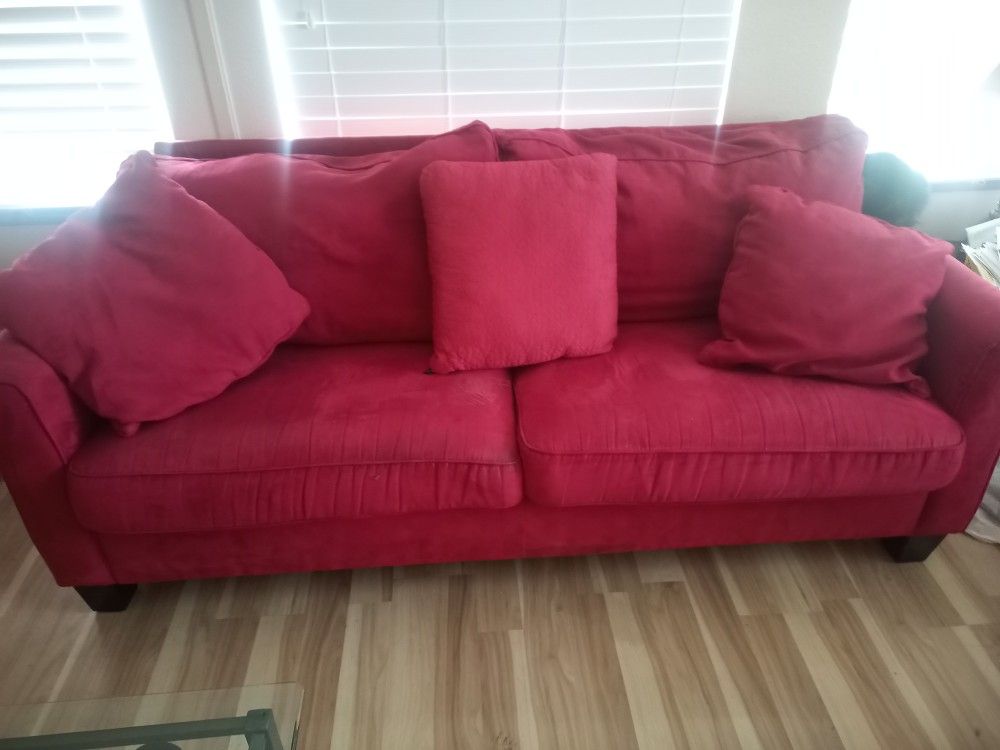 Red Sofa Couch FREE