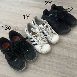 Nike Adidas Shoes Children 13C 1Y 2Y