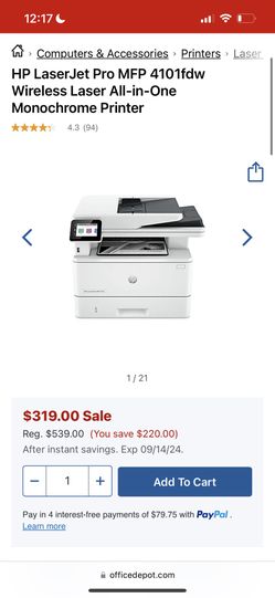 HP- Color Laser Jet Pro MFP