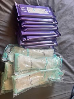 Perineum Postpartum Care wipes and ice packs