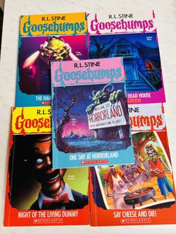 Goosebumps Books $20