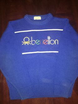 1980’s vintage Benetton knitted sweater