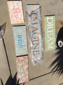 Pottery Barn Wood Decor 