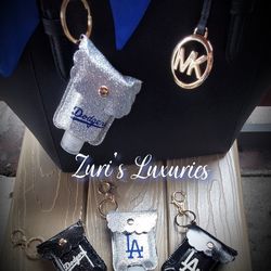 LA Dodgers Hand Sanitizer Holders