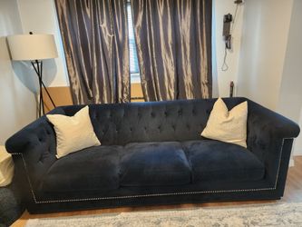 Navy Blue Couch