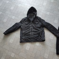(Buckle) Brand Coat XXL Black