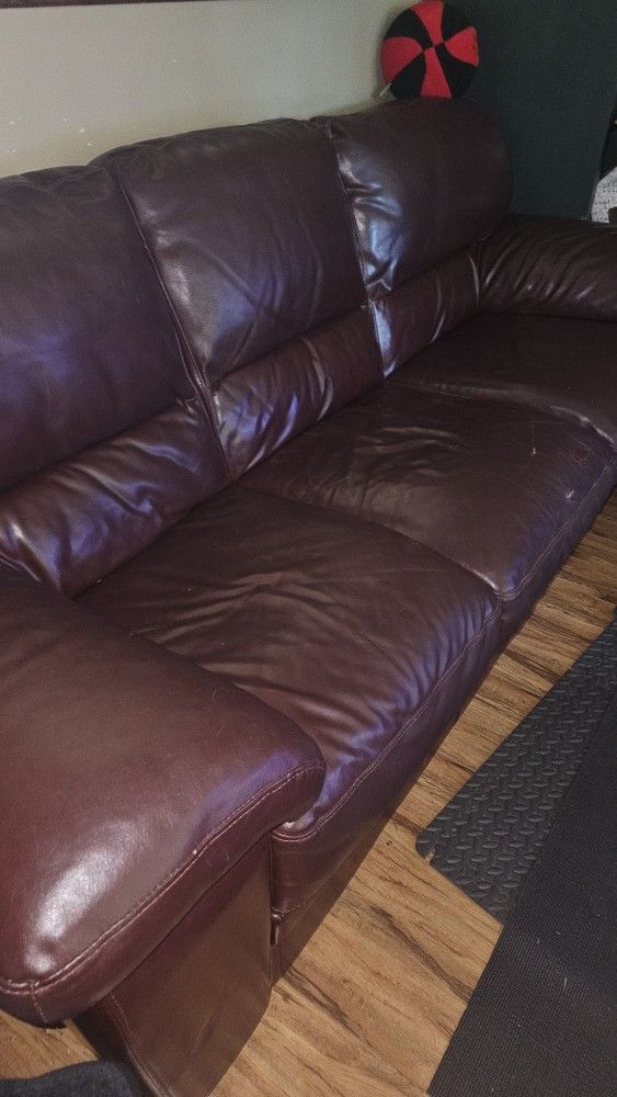 Leather Couch