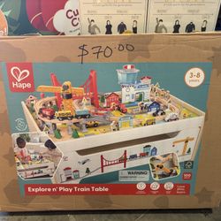 Explore n Play Train Table 