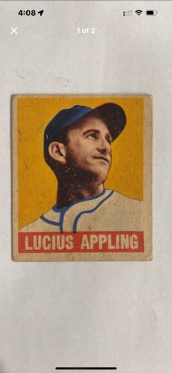 Lucius Appling Card! Rare!!!