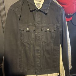 H&M Black Denim Jacket 
