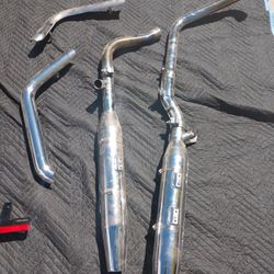 Harley-Davidson Fat Boy OEM Exhaust Pipes – Stock Take-Offs, Excellent Condition
