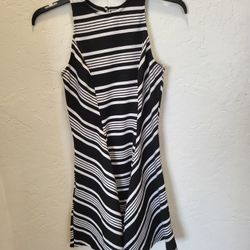 Black And White Brat Star Dress 7/8