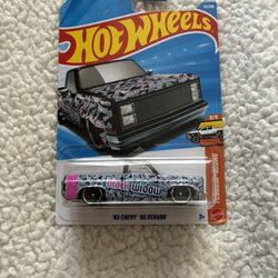 Hotwheels 83’ Chevy Silverado Black Widow (2026)