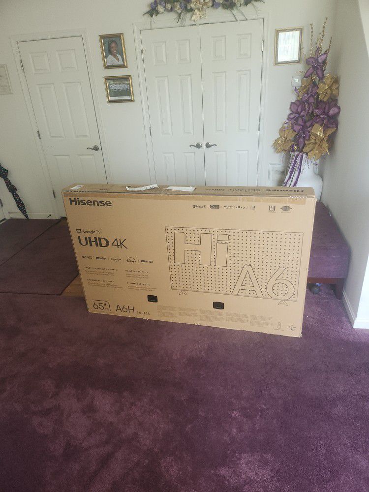Hisense 65inchs Tv New In Box Sealed