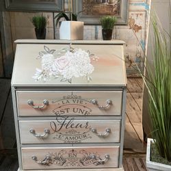 Stunning antique Jasper Secretary Desk