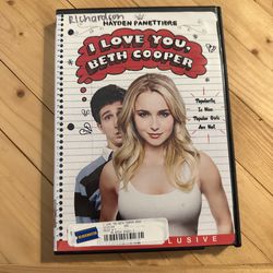 I Love You Beth Cooper DVD Movie