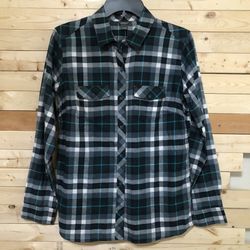 NWT Eddie Bauer Button Down Shirt Size S 