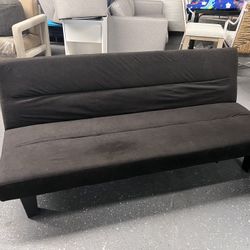 Read Description New Futon Sofa Black Color