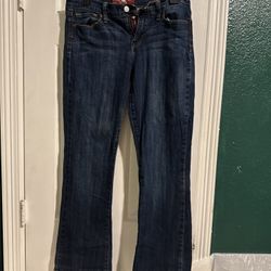 Lucky Brand Dark Blue Women’s Boots Cut Jeans