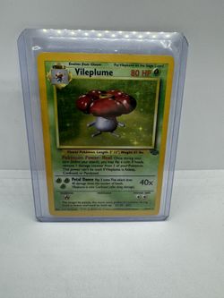 Vileplume Holographic Pokémon Card