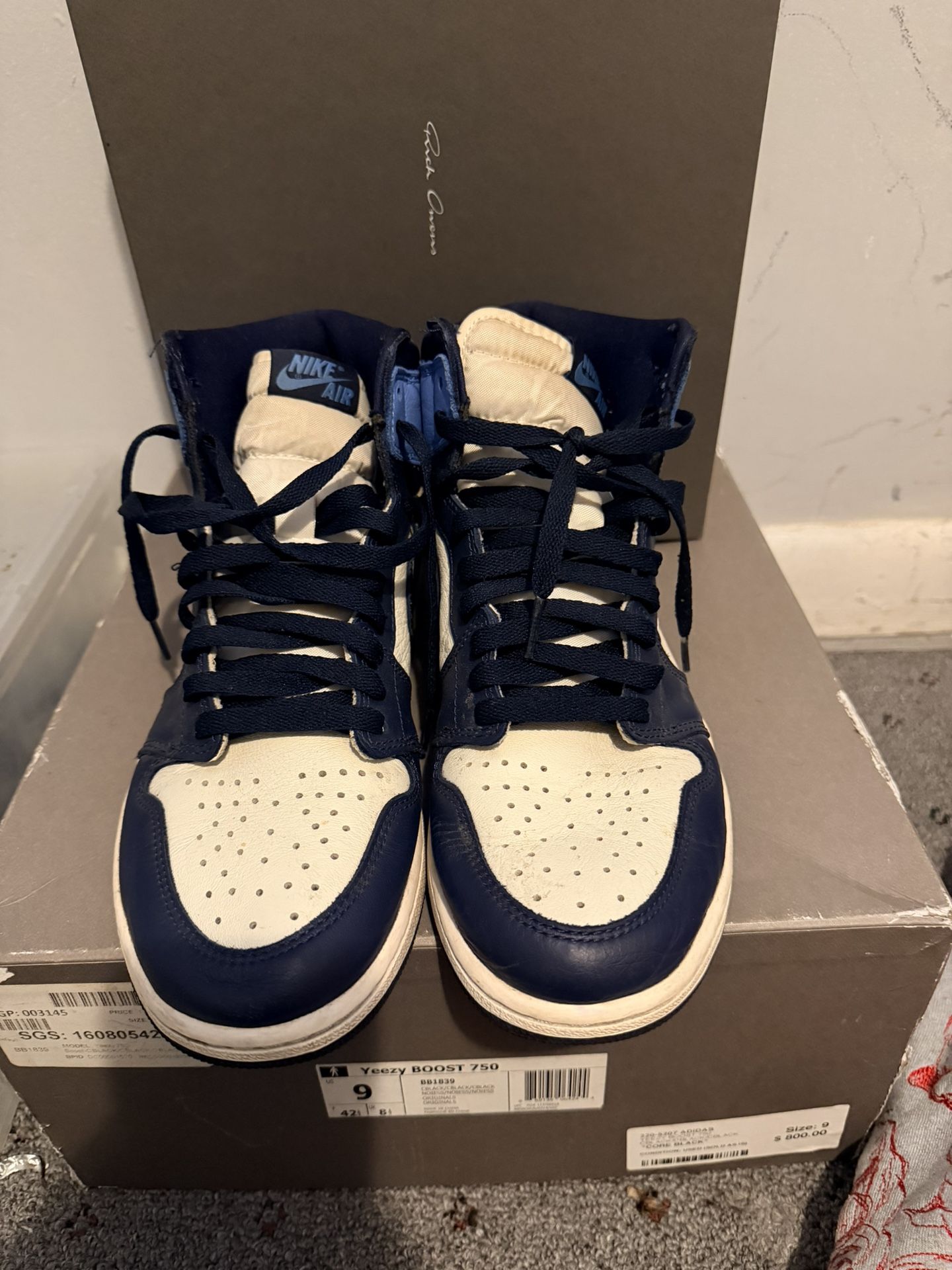 Jordan 1 Obsidian Blue