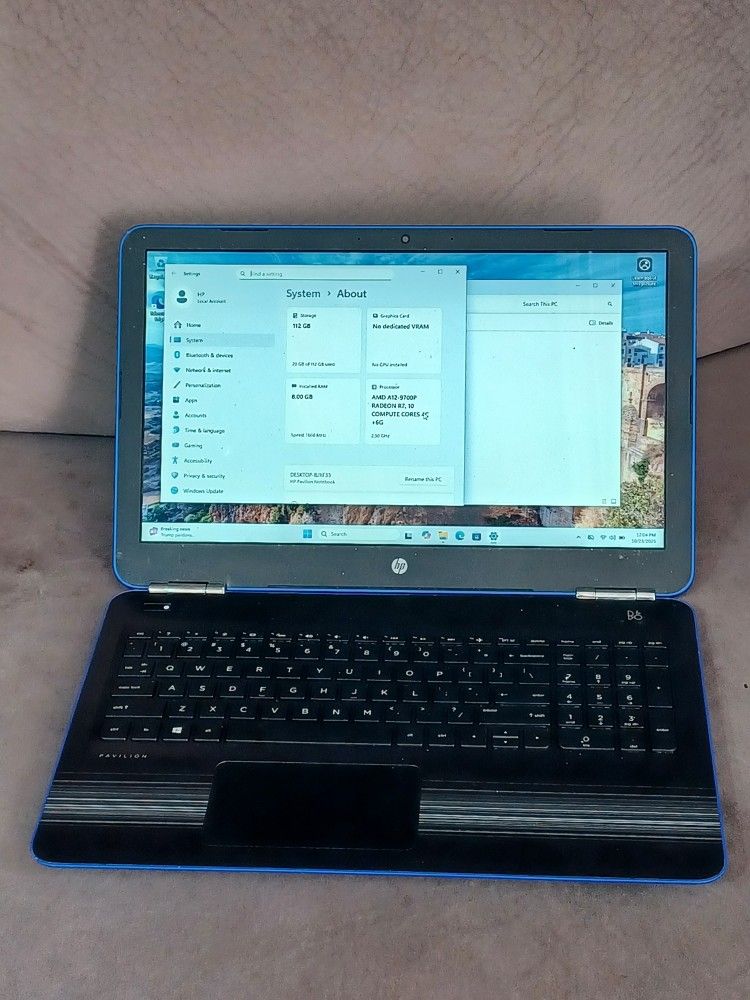 Touchscreen Hp Laptop 8gb Ram SSD Webcam Wifi HDMI DVD Microsoft Office