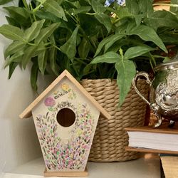 Wood-Hand-painted Birdhouses!