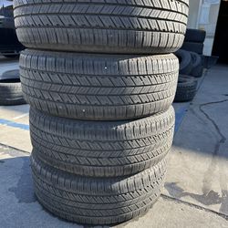 SET OF 235-55-19 BLACK HAWK $200