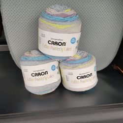 Caron Cotton Painterly Cakes By Yarnsprations New