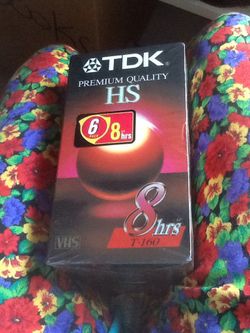 VHS Cassettes 6-pack