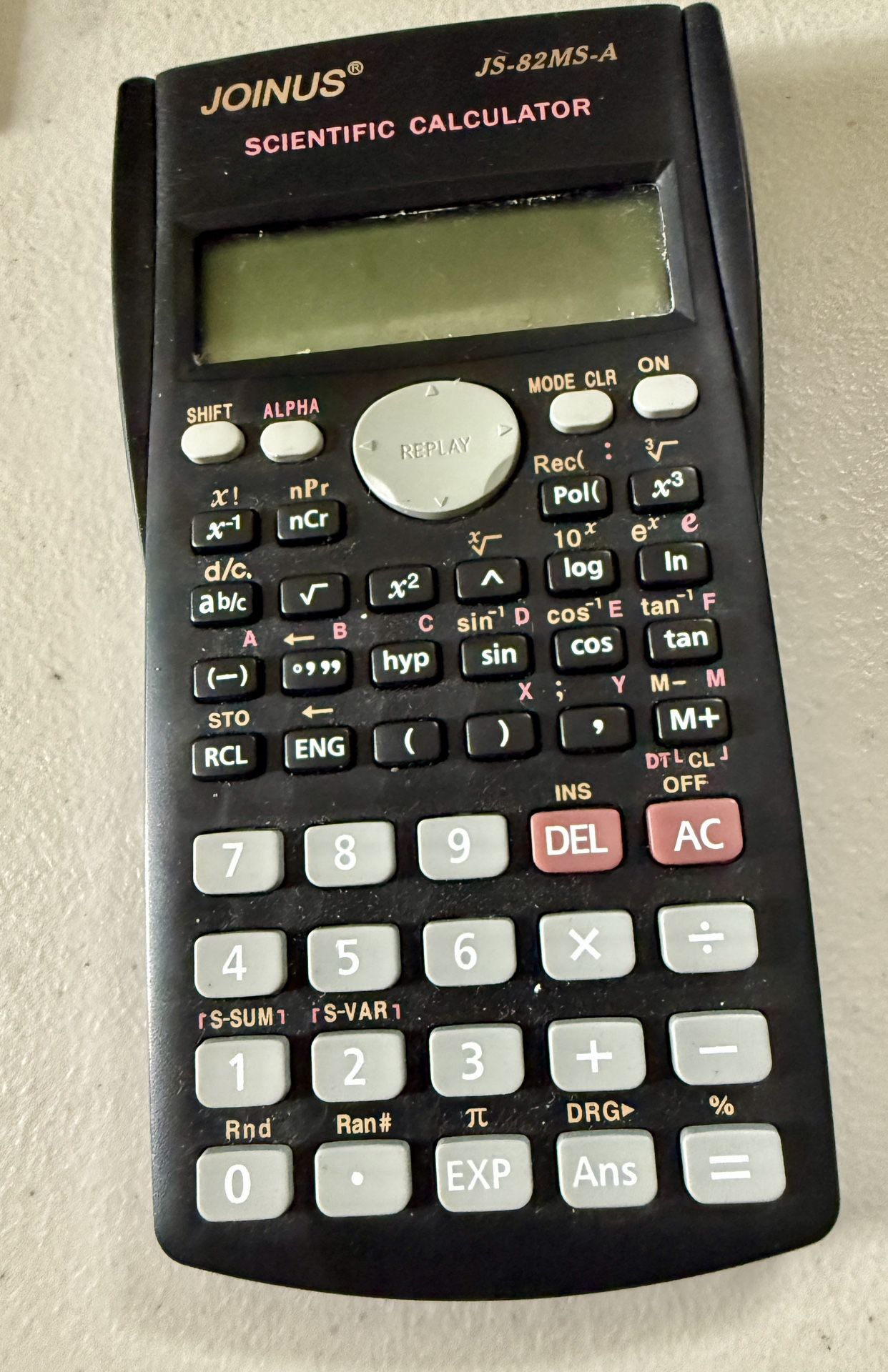 JOINUS Scientific Calculator Model JS-82MS-A Working Tested No Box