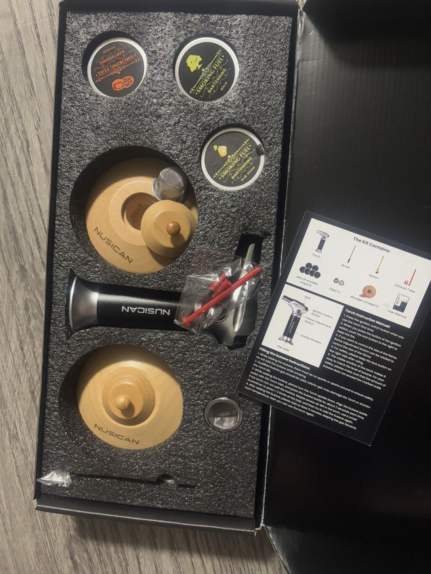 Nusican Cocktail Smoker Kit