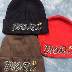 Blue, Grey Or Red Beanie Pick One 