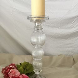 Crystal Glass Candleholder