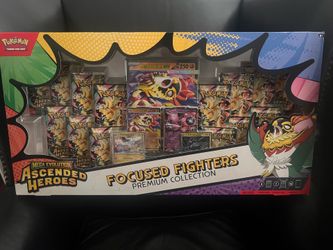 Pokémon Ascended Heroes Focused fighters - PICK UP TODAY