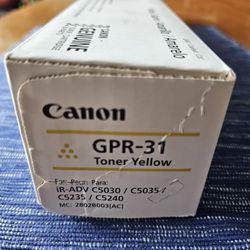 Canon Genuine GPR-31 Toner - Y
