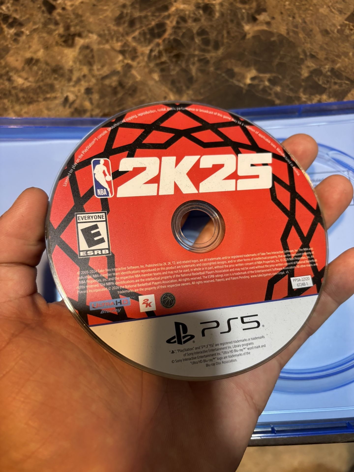 2k25 Disk PS5