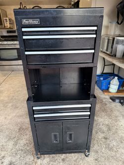 Black Tool Storage