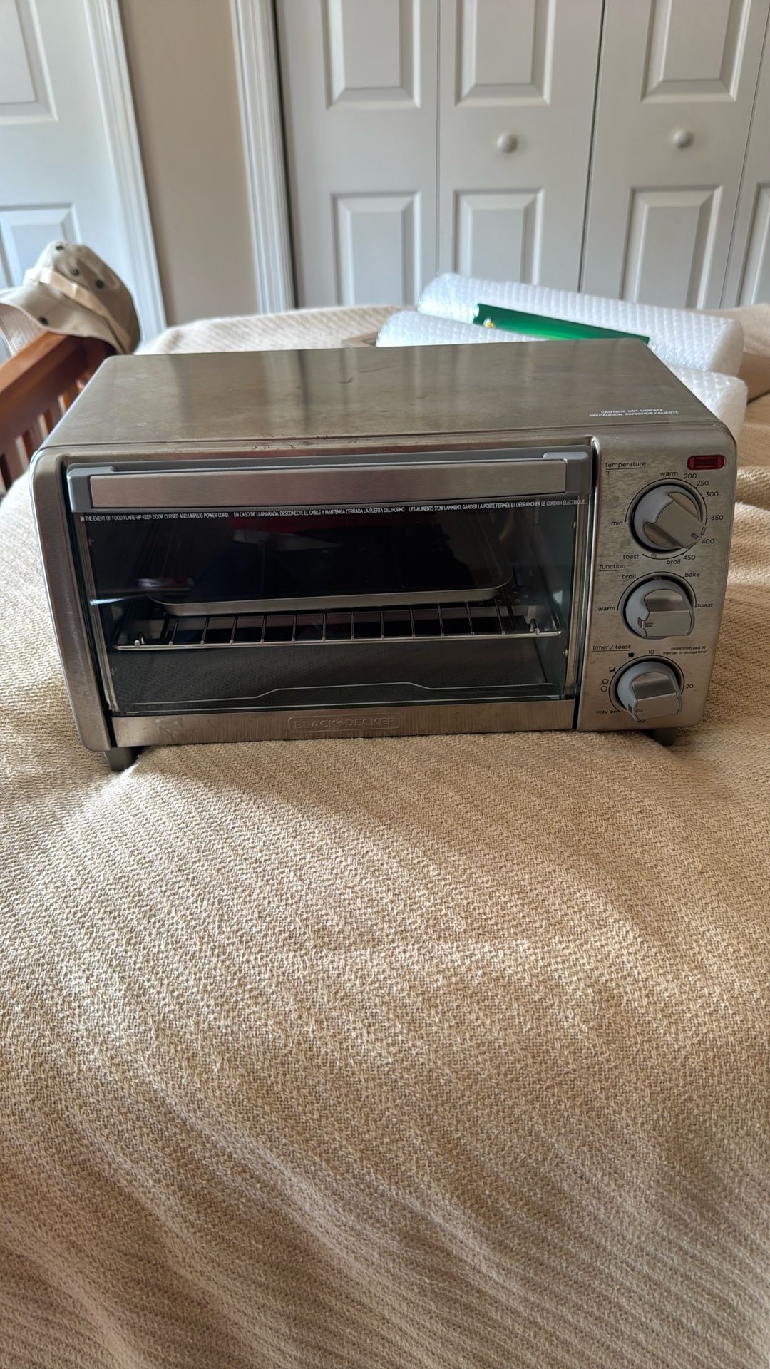 Black Decker Toaster Oven