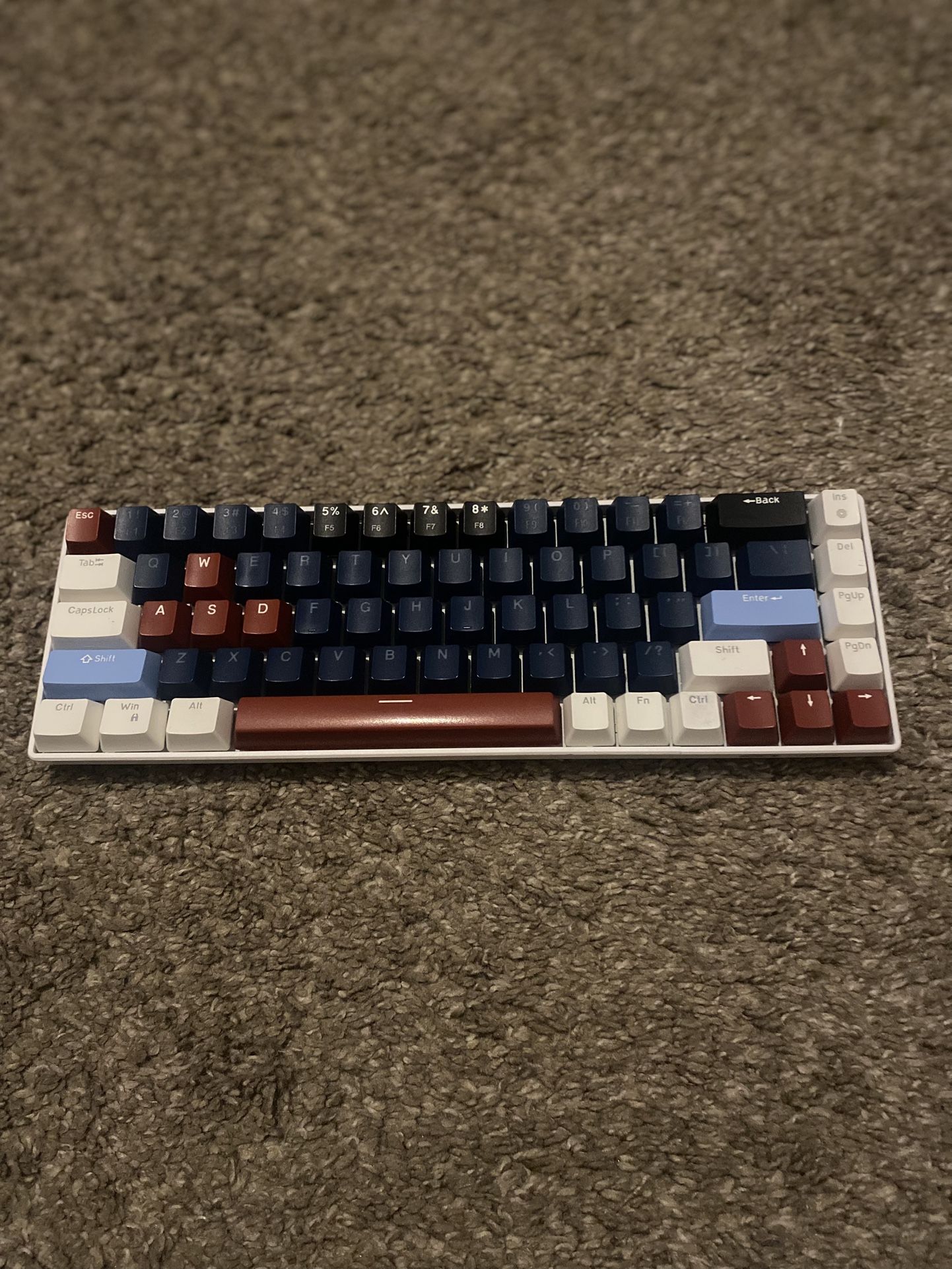 65% Gaming Keyboard Blue Switches