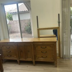 Large Dresser With Mirror
